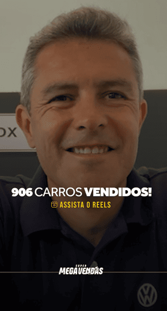 Alessandro Paiva, da Volkswagen Brasil, confiou na Super Megavendas para transformar sua melhor semana do ano em um marco histórico. 906 carros vendidos em UMA semana!.